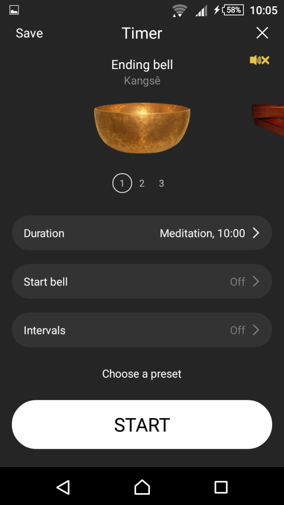 Insight Timer meditációs App